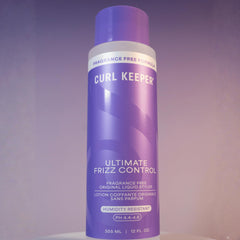 Curl Keeper texture close-up highlights lightweight gel hydration