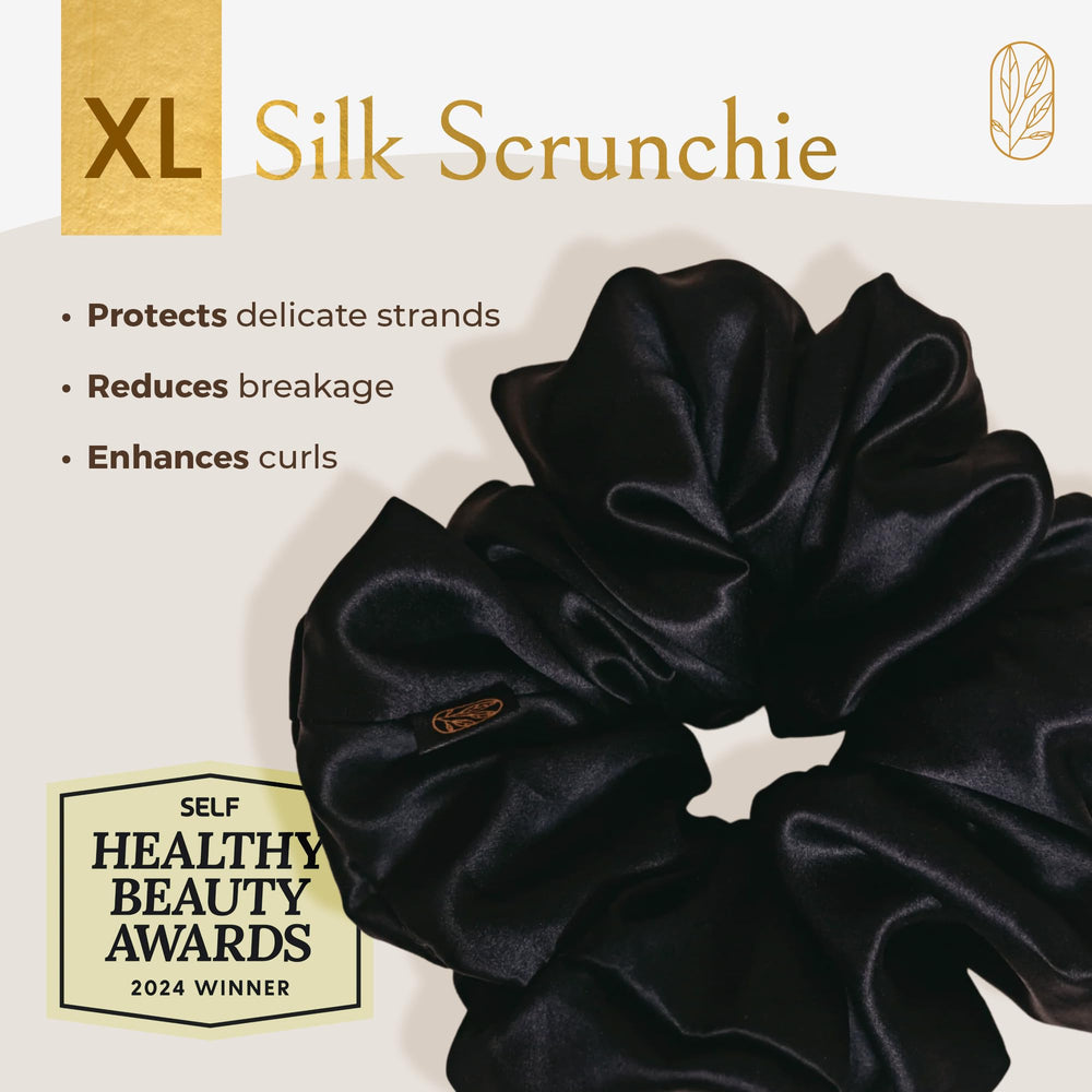 Curlfriend silk texture close-up highlighting smooth frizz-reducing fabric