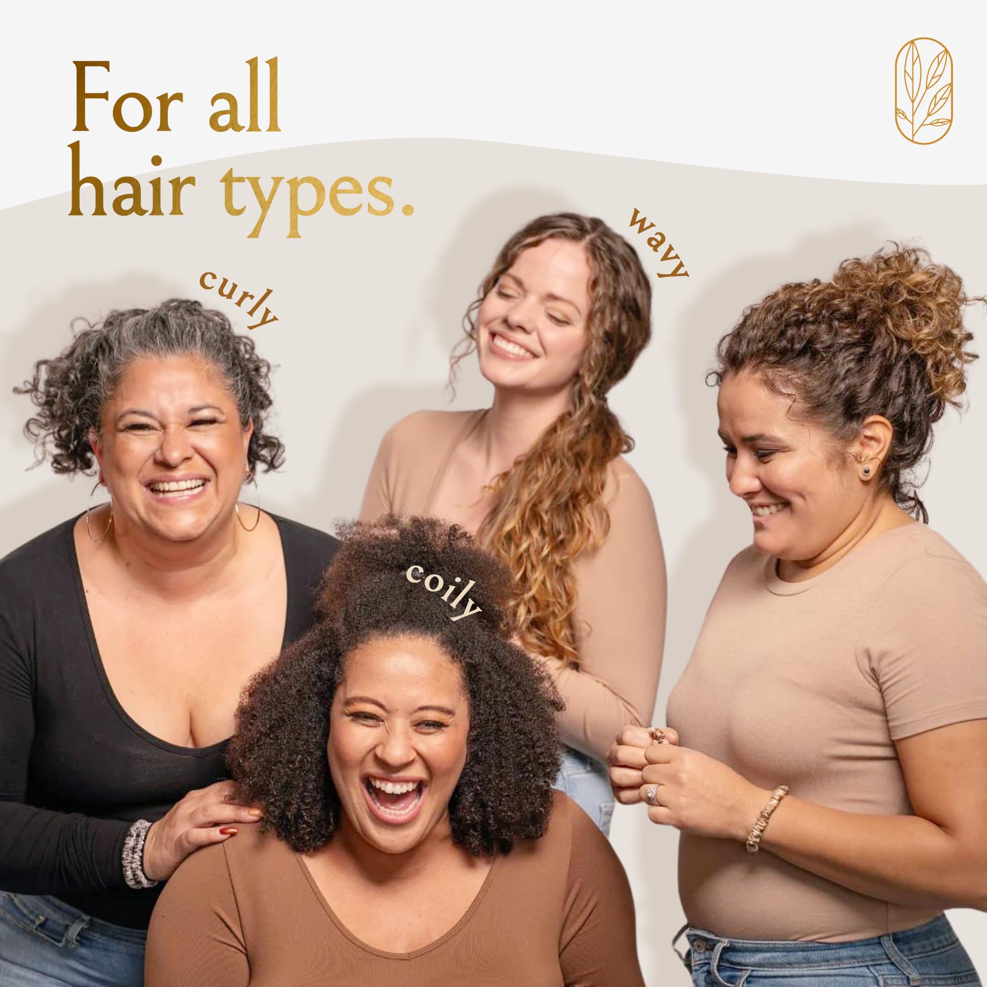 Curlfriend Collective scrunchie interior elastic stretched to show strong stretchy hold and durability