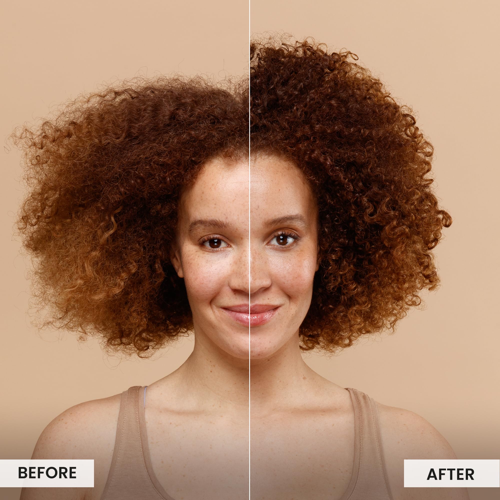 CURLSMITH creamy foam texture on palm showing mild lather benefit