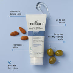 CURLSMITH texture on hand demonstrating lightweight gel-to-balm benefit