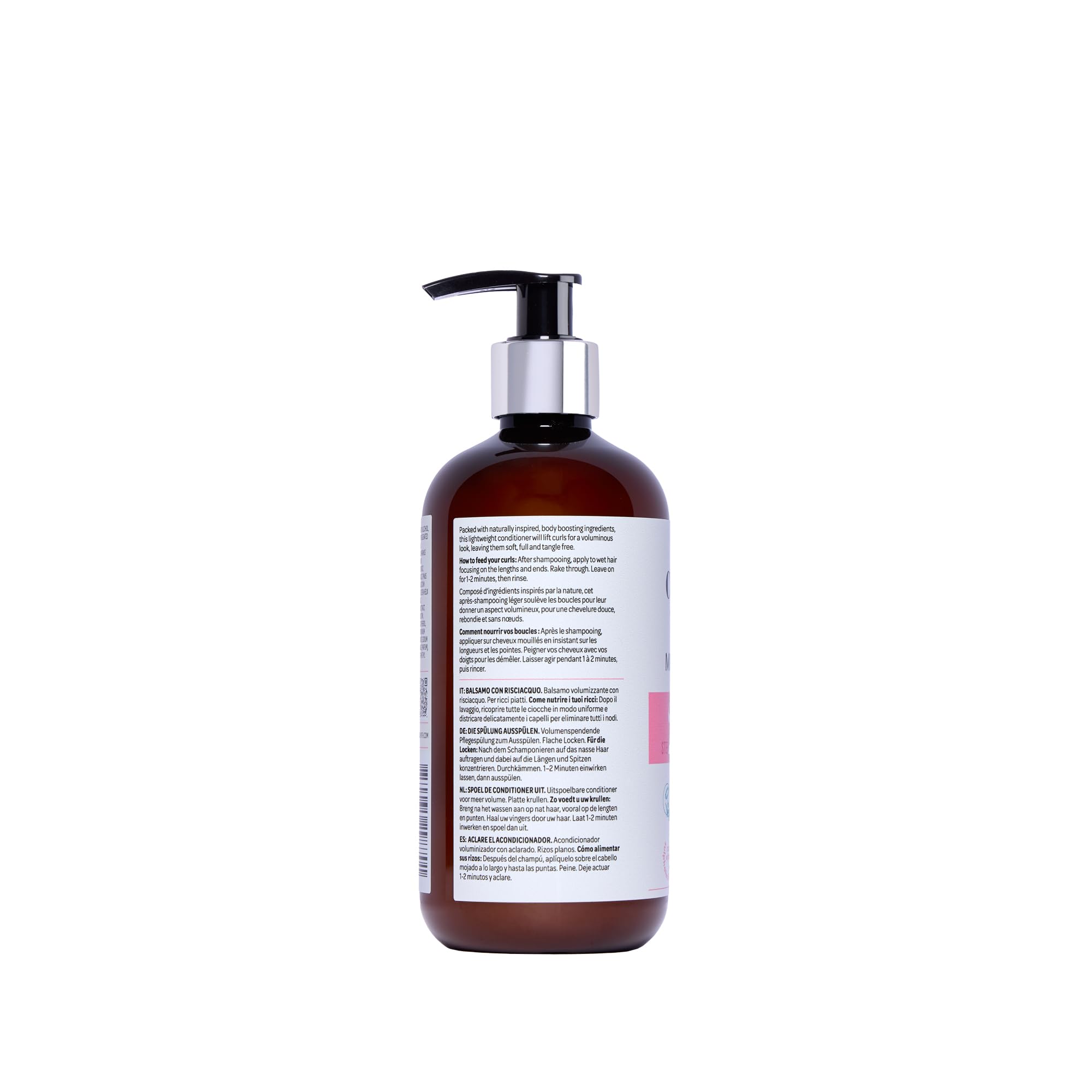 CURLSMITH ingredient shot of olive stem cell extract emphasizing natural active for plumping