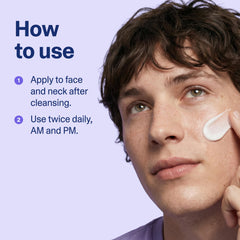 Curology moisturizer in hand to show scale and how much to apply
