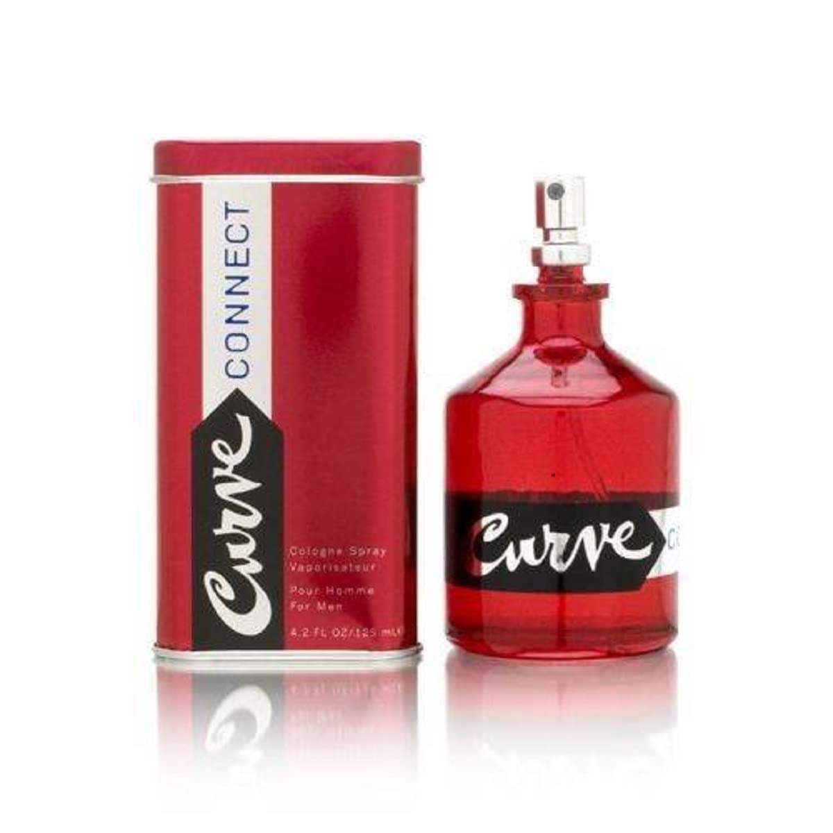 Curve Connect front packaging showing bottle and label for confident daily wear