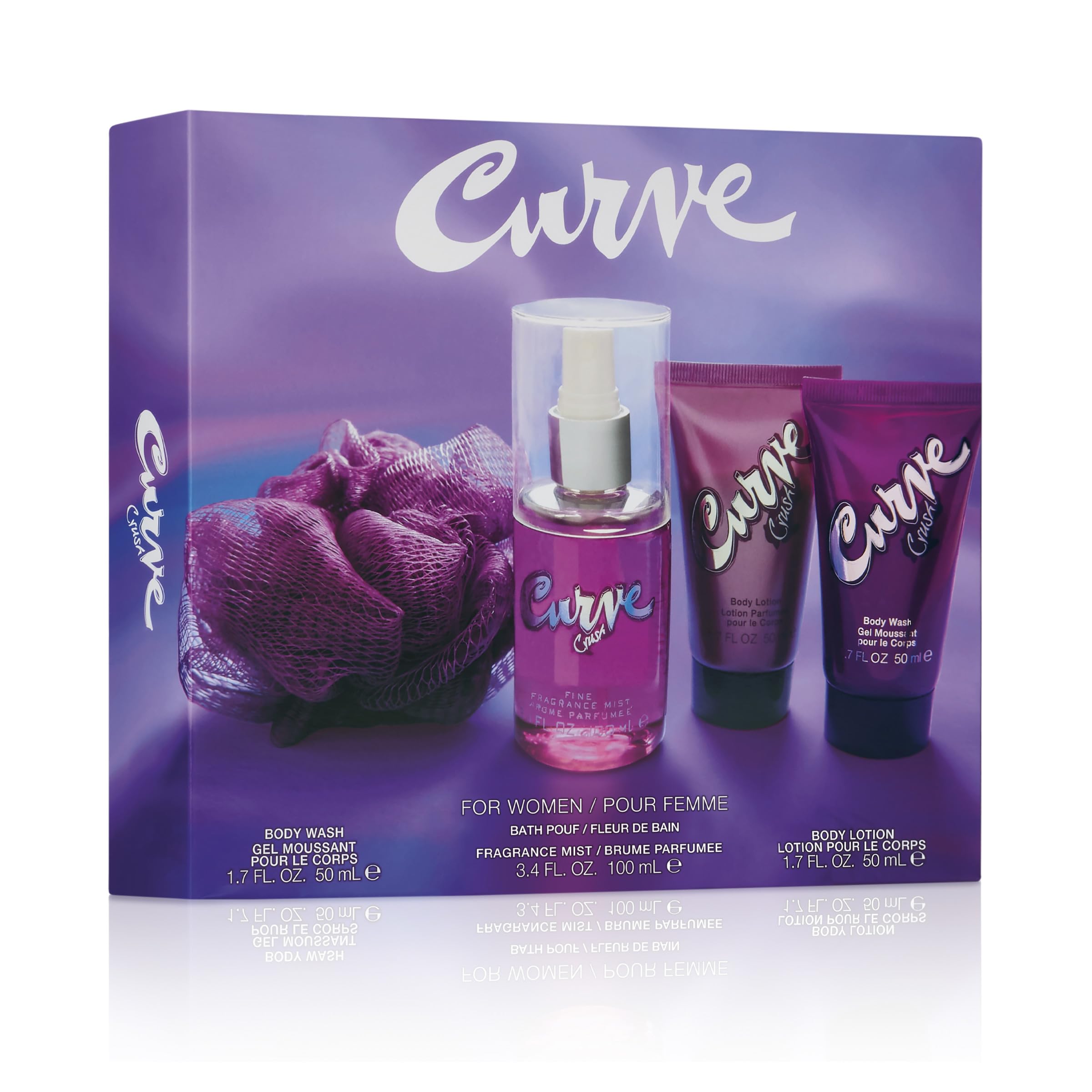 Curve Crush body lotion texture on skin demonstrating hydration and smooth absorption