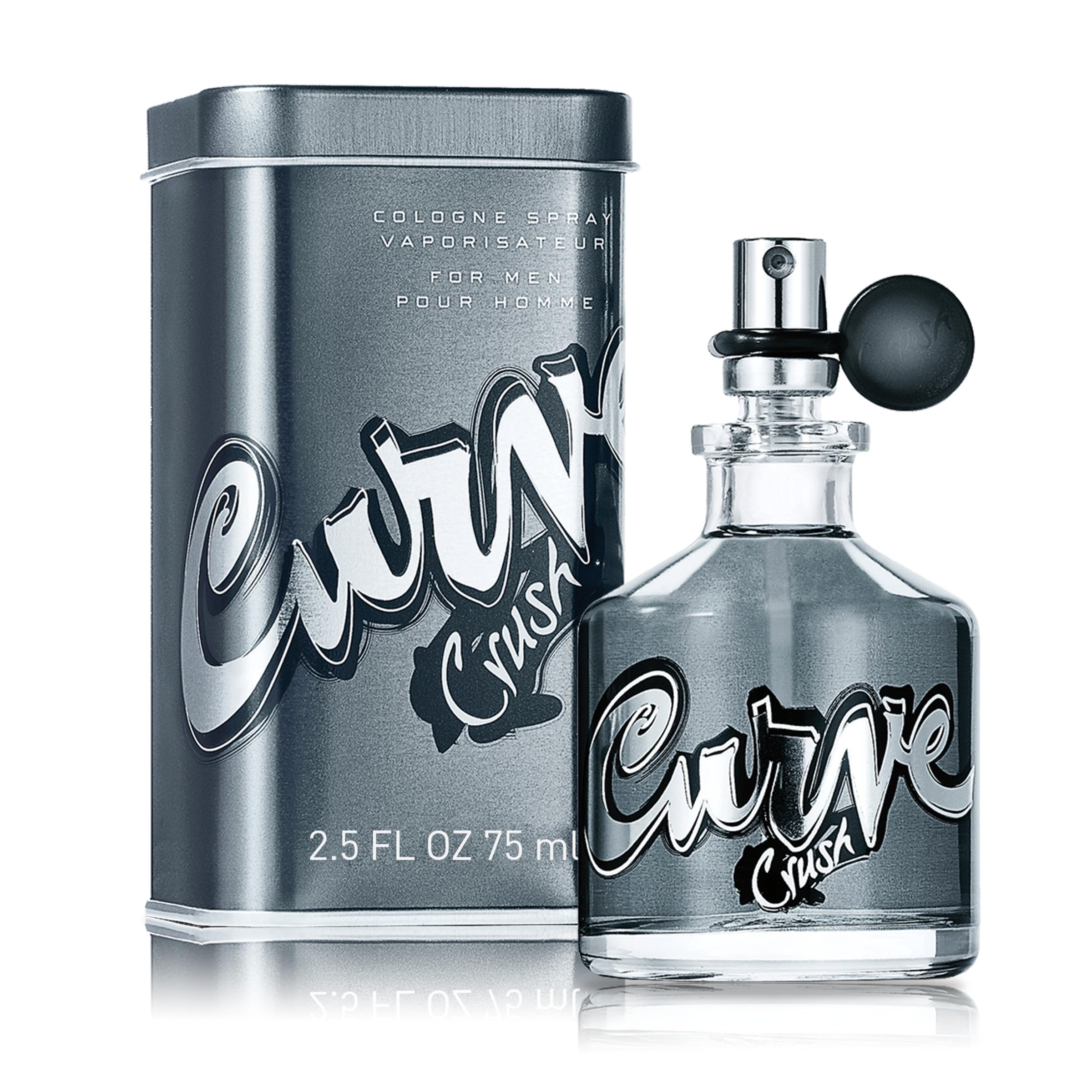 Curve Crush front bottle showing label and clean presentation for confident wear
