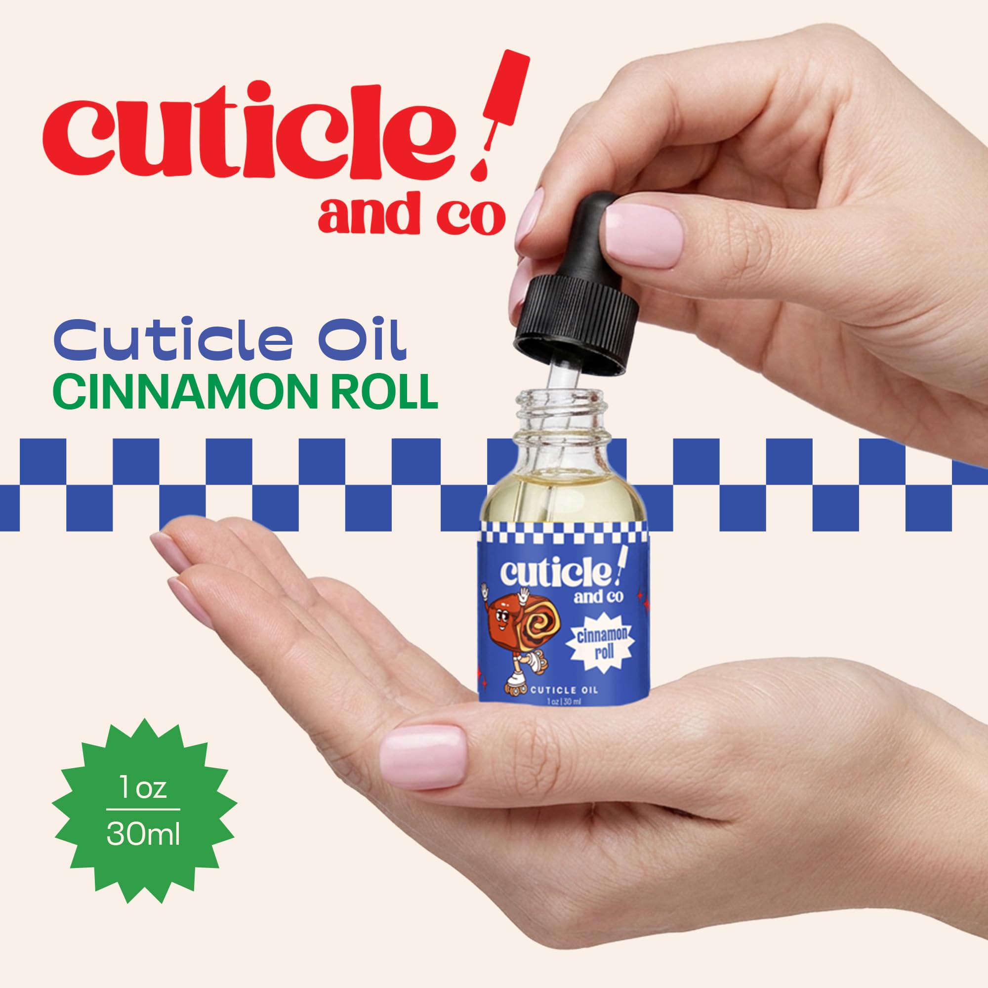 Cuticle And Co brush applicator close-up for precise nourishing application