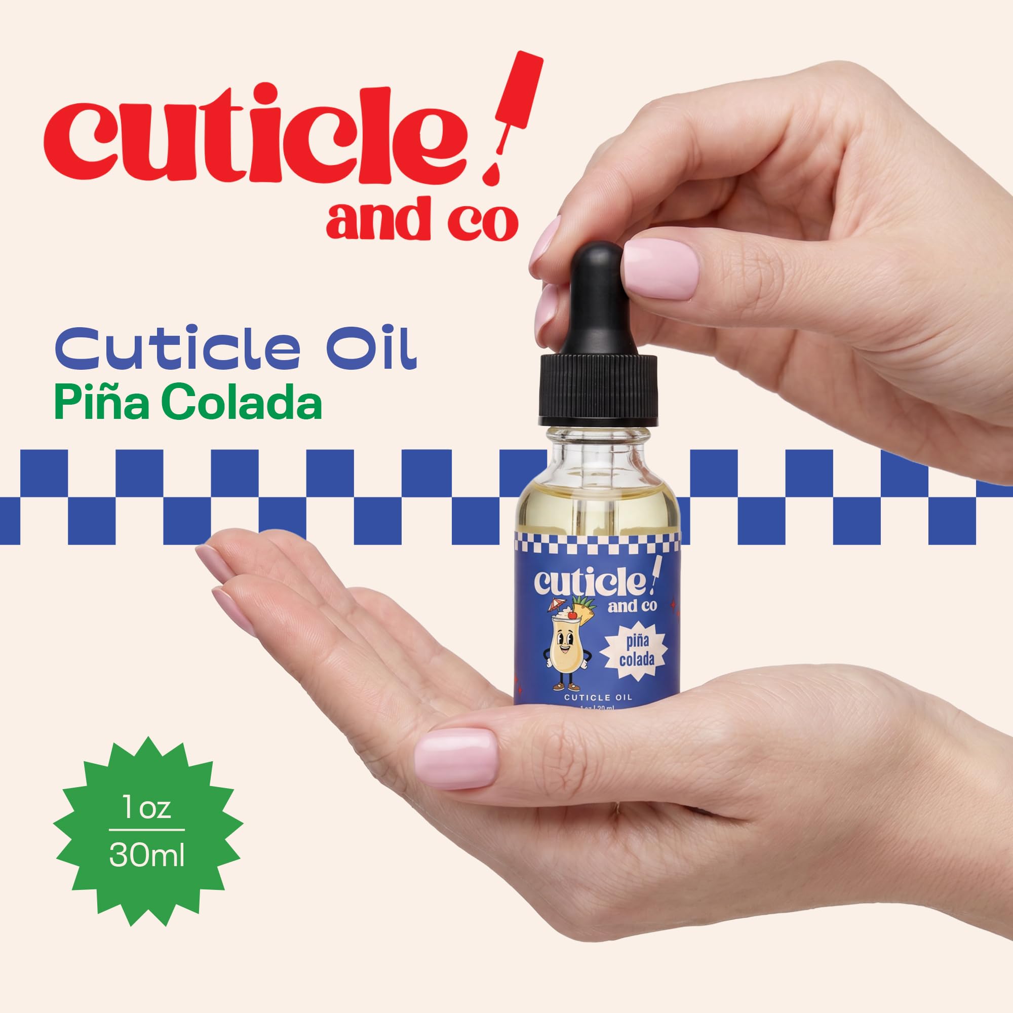 Cuticle And Co open cap and applicator showing controlled dropper for precise use
