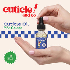 Cuticle And Co open cap and applicator showing controlled dropper for precise use