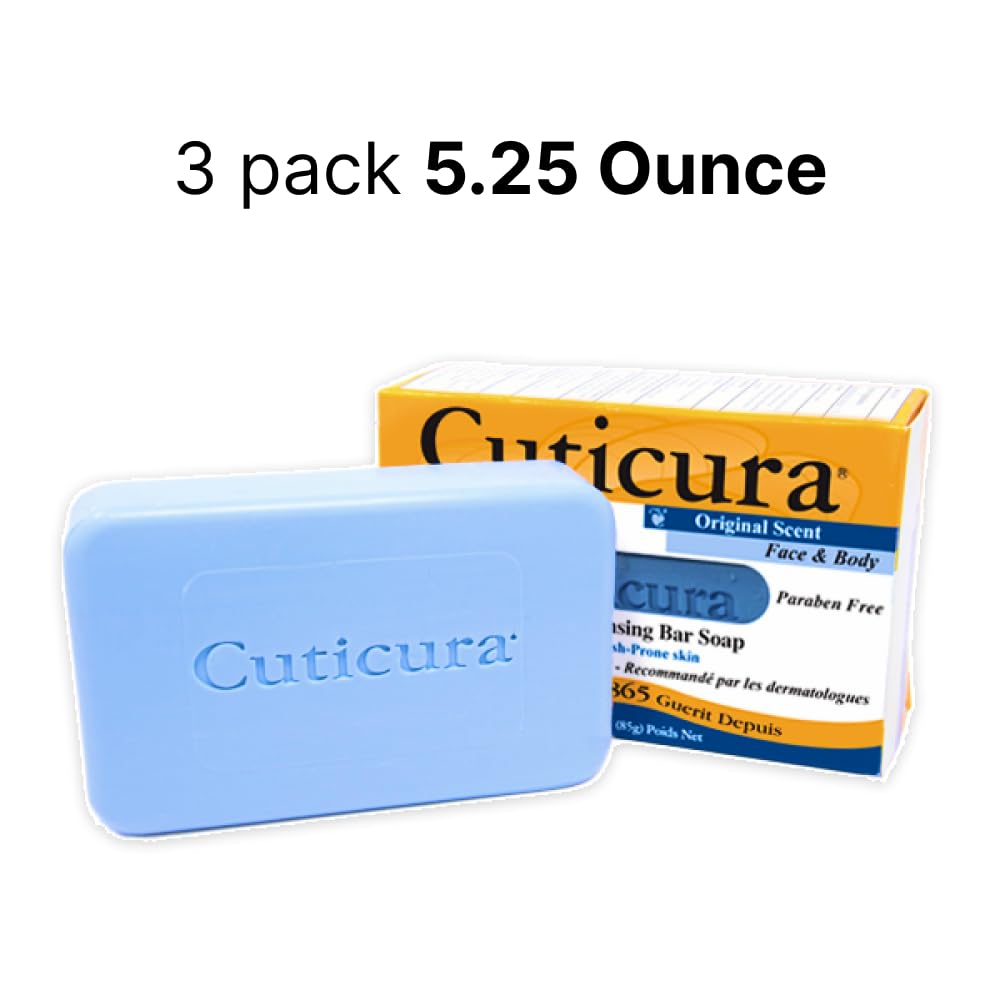 Cuticura side label detail highlighting formulation and features
