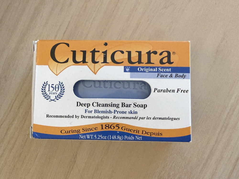 Cuticura in bathroom lifestyle scene for daily face and body use