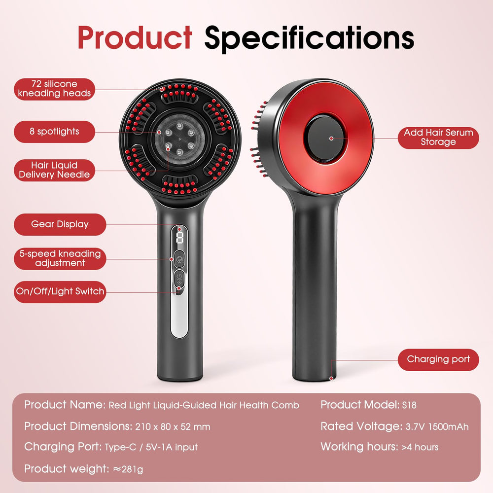 CWTUL close-up of 72 silicone massage heads improves circulation and comfort