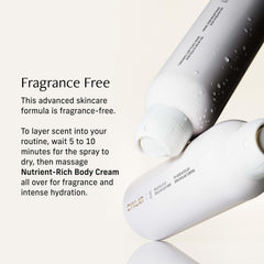 CYKLAR spray in use on arm for smoother, even-looking skin