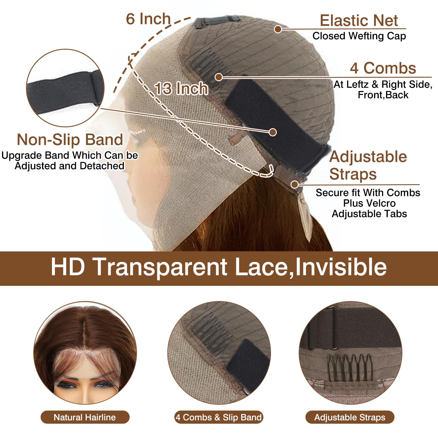 Cypha straight 30-inch hair detail showing smooth texture and true length