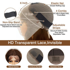 Cypha straight texture highlighting smooth 10A human hair sheen