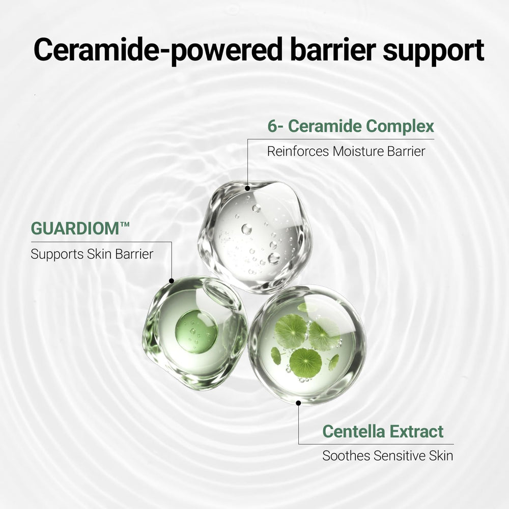 DA EFFECT Centella leaf extract visual emphasizing soothing benefit