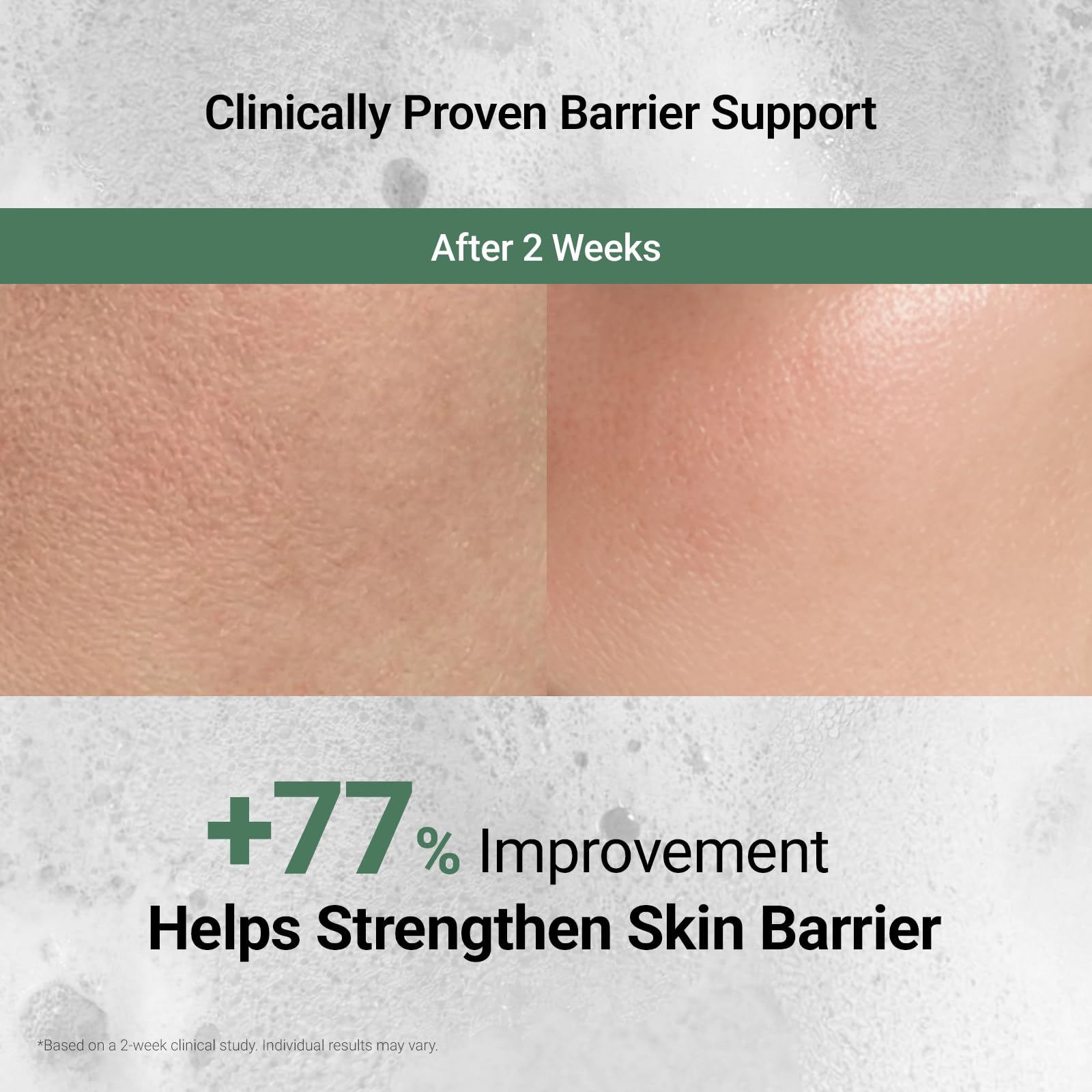 DA EFFECT ceramide complex close-up highlighting barrier support