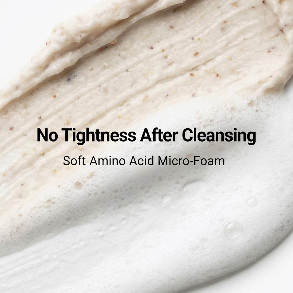 DA EFFECT creamy gel consistency in palm showing mild formulation