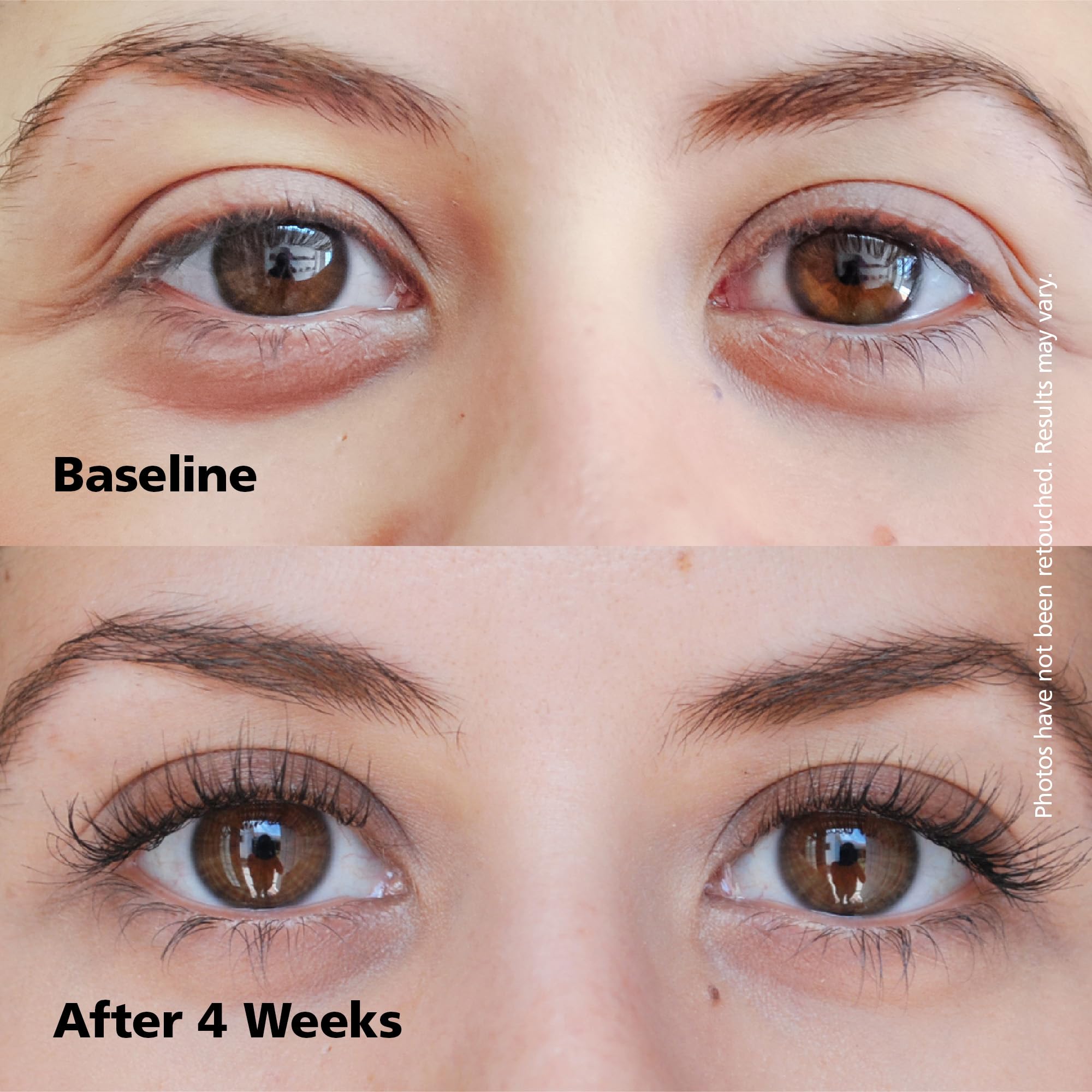 Dabalash brow application demo showing brand aiding neater, fuller-looking brows