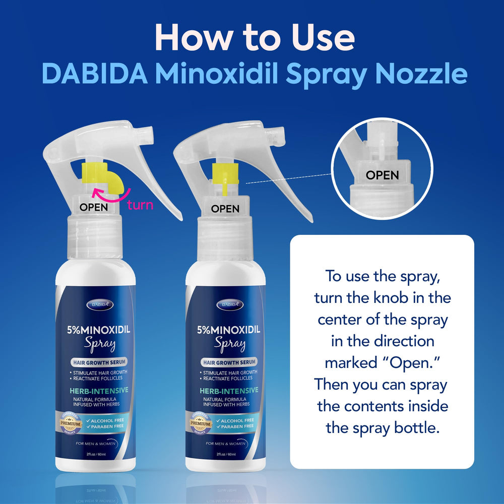 DABIDA spray nozzle close-up for precise application benefit