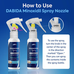 DABIDA spray nozzle close-up for precise application benefit