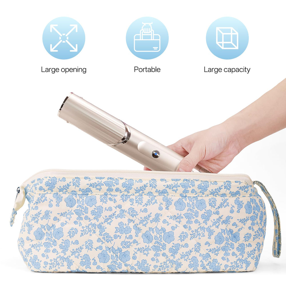 dadop scale with curling iron and attachments to show size compatibility