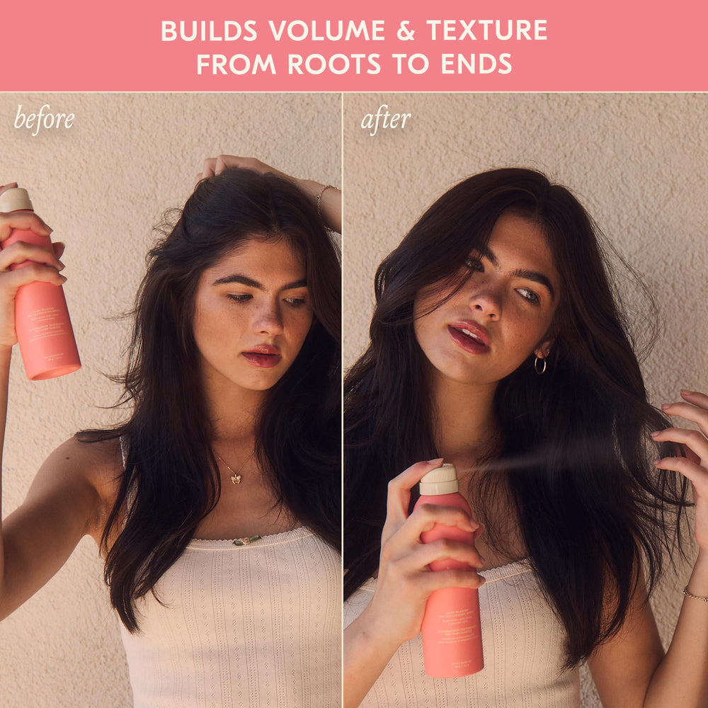 DAE close-up of product texture on hair for lightweight hold