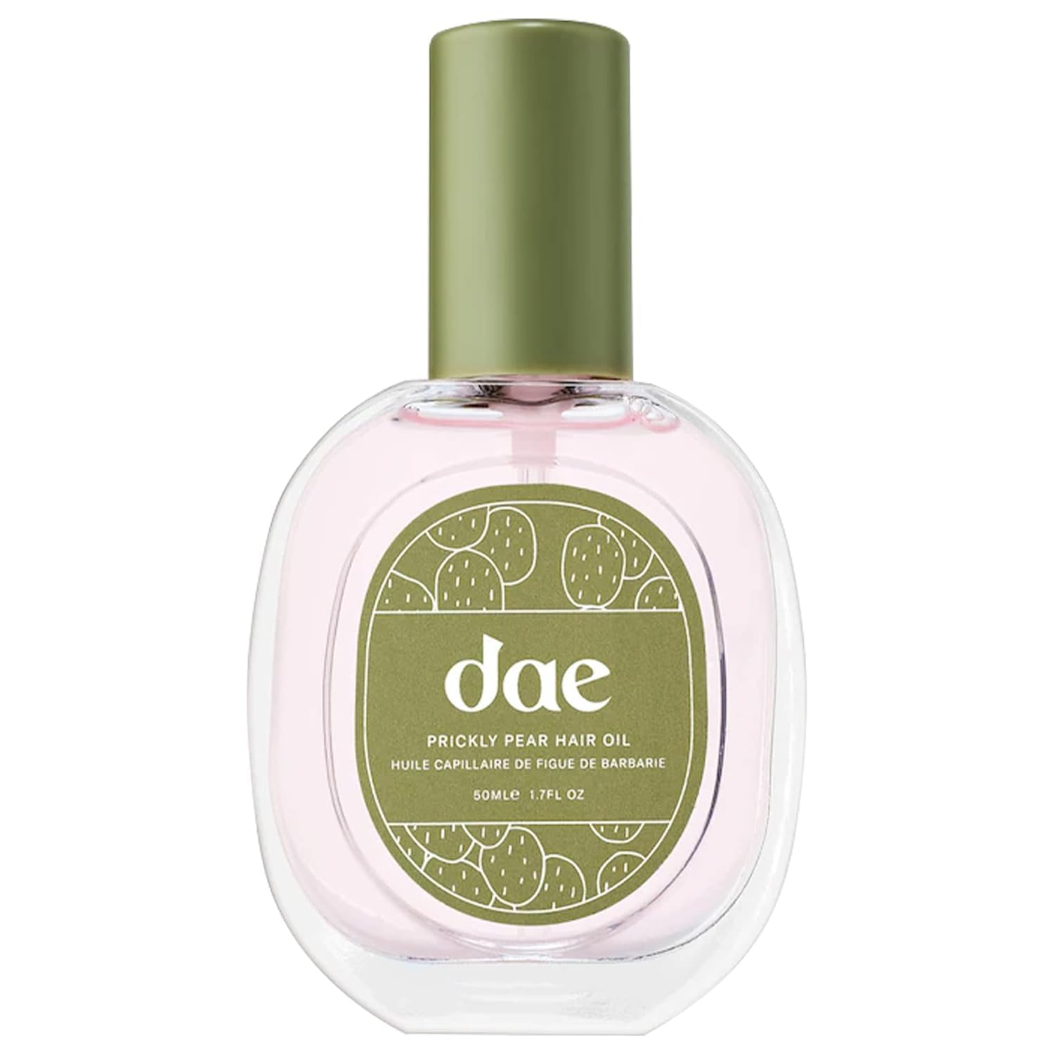 DAE bottle front packaging showing brand and sleek design benefits shine