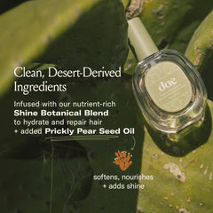 DAE oil texture on skin close-up showing lightweight, non-greasy finish