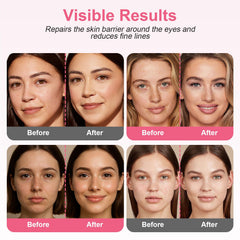 Daesme eye patches opened with visible serum for immediate moisture boost
