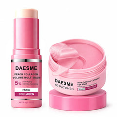 Daesme front packaging showing eye patches and balm for convenient hydration