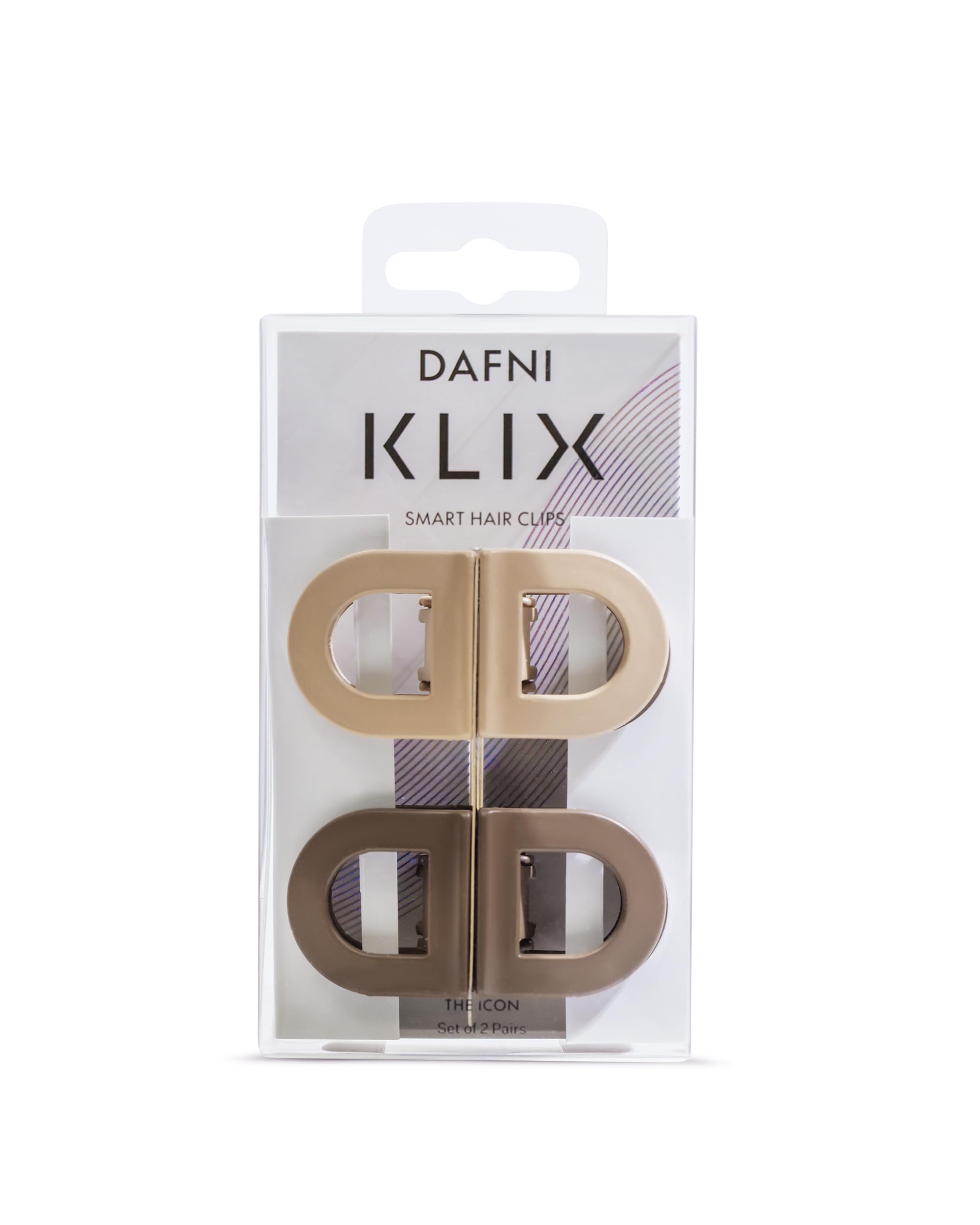 DAFNI KLIX size comparison in hand showing compact scale and easy handling