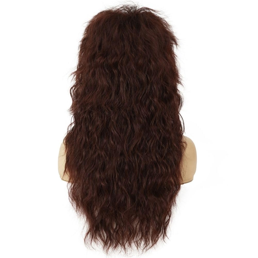 Dai Cloud model wearing wig at a party showing costume-ready presence benefit