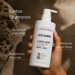 Daily Perfection pump close-up highlighting easy dispensing and control