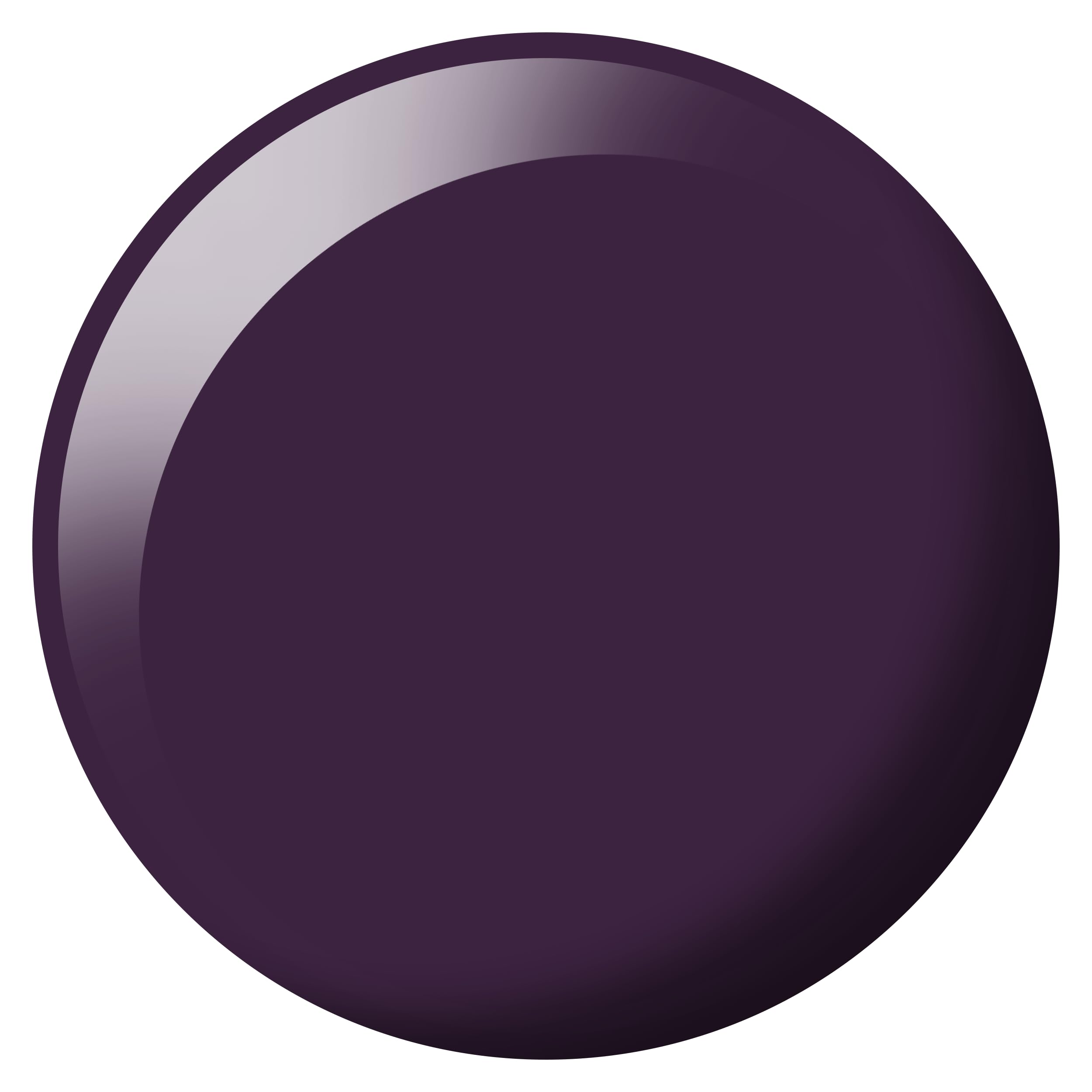 DAISY DND Beet Root swatch on nail tip showing rich midnight purple finish
