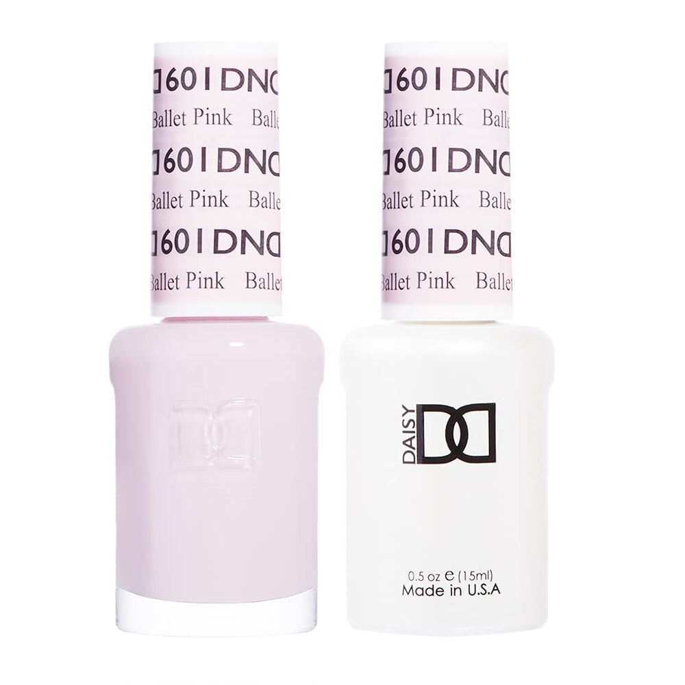 DAISY DND front packaging showing Ballet Pink 601 duo and benefit of coordinated color