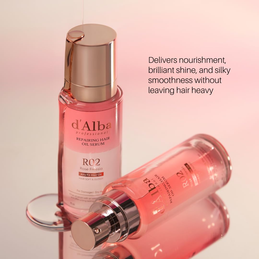d'alba Piedmont dual-layer oil and serum separation emphasizing balanced nourishment