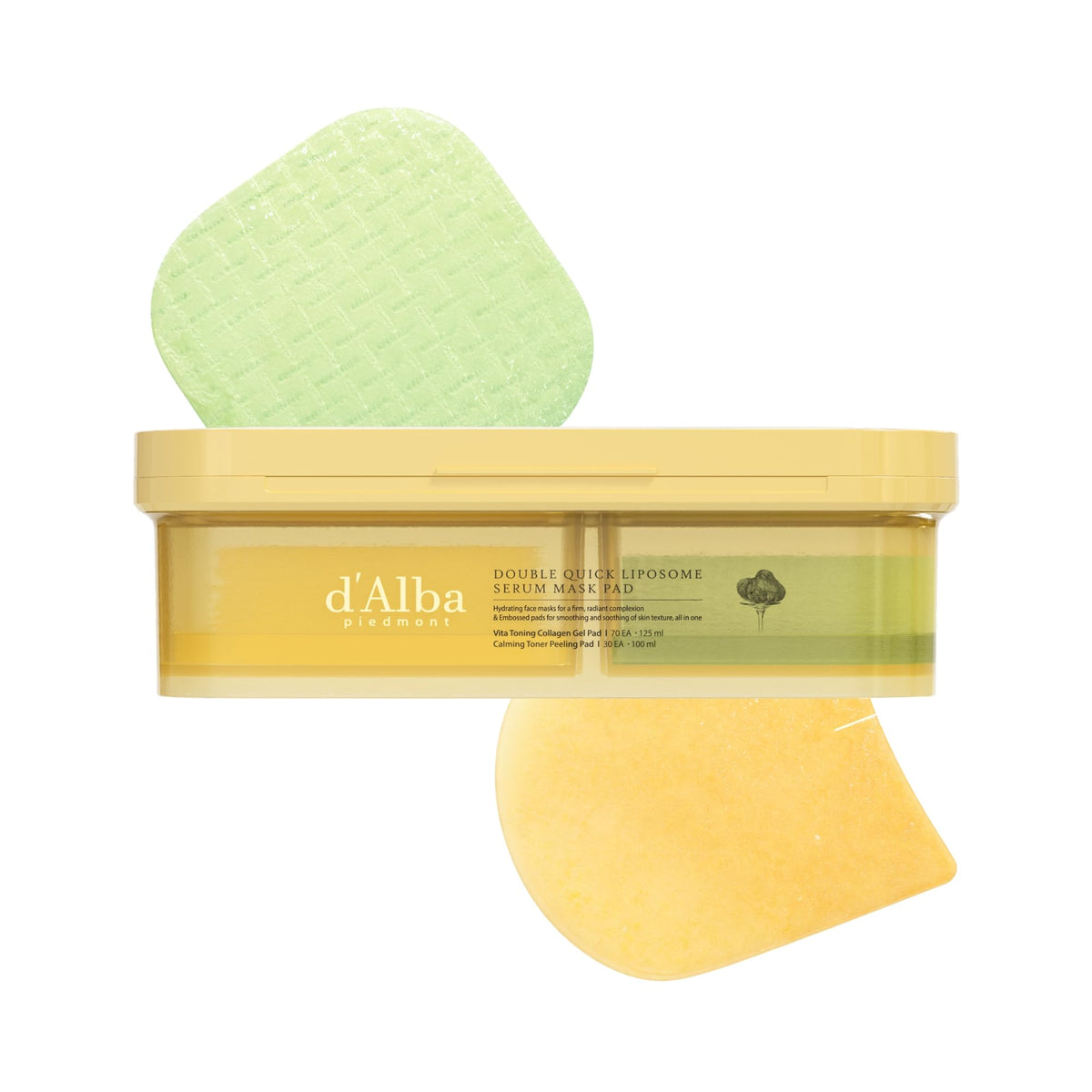 d'alba Piedmont front packaging showing product set and benefits
