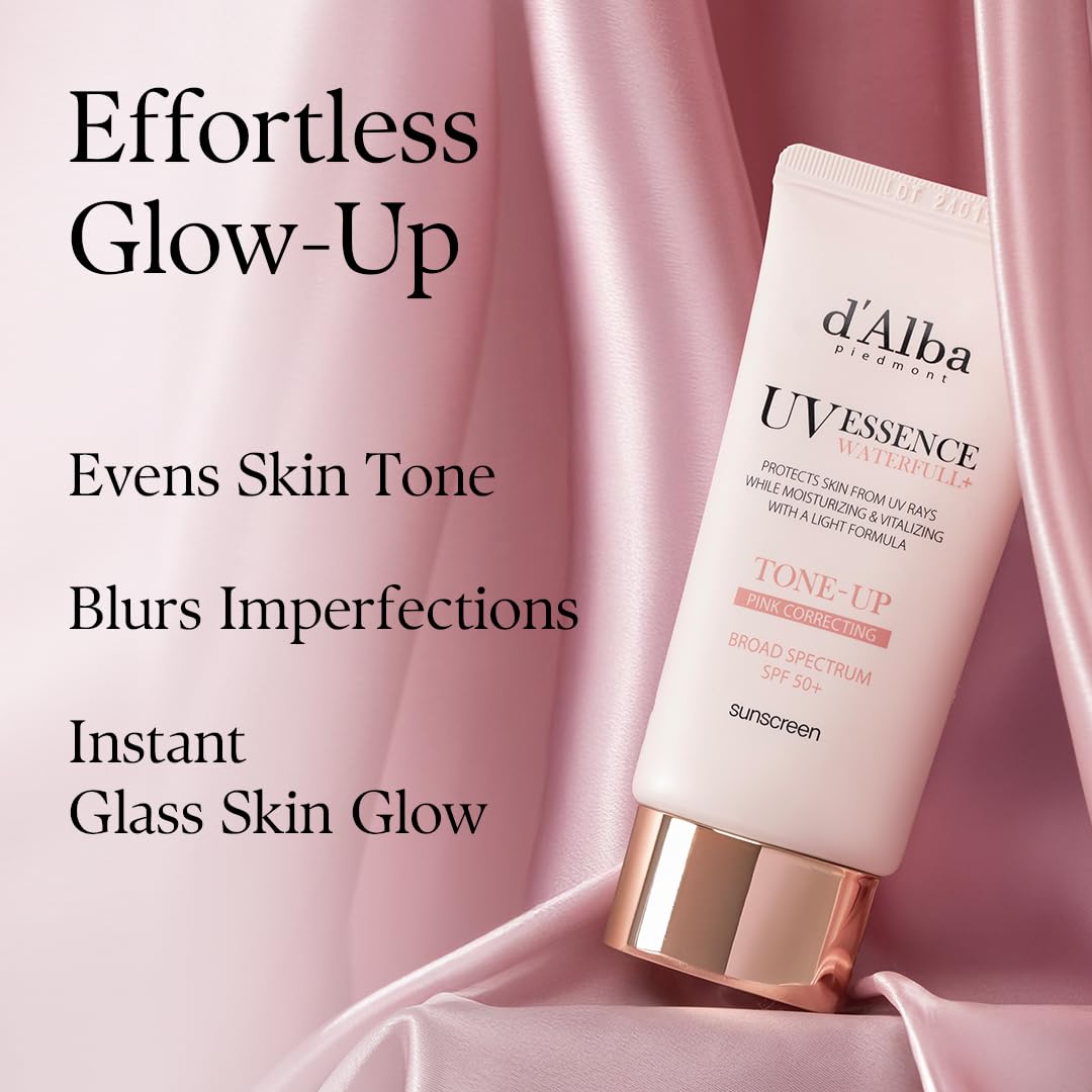 d'alba Piedmont label closeup highlighting SPF 50+ and ingredient transparency