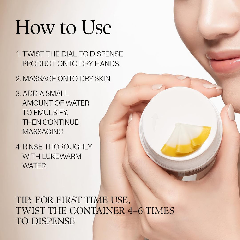 d'alba Piedmont in bathroom routine illustrating gentle effective cleansing