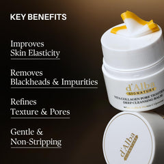 d'alba Piedmont balm emulsifying from oil to milk for easy rinsing