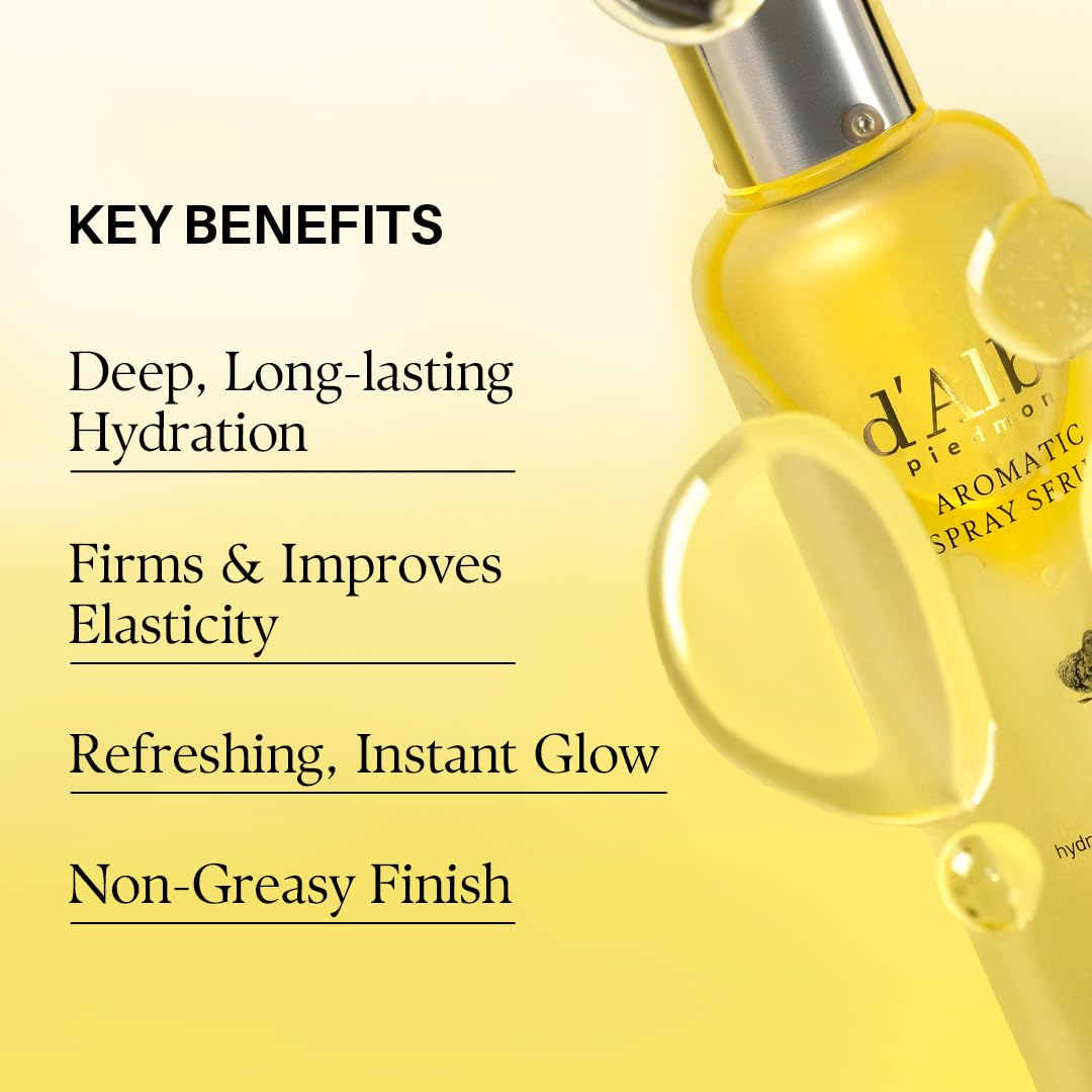 d'alba Piedmont on skin application showing absorbed glow and improved softness