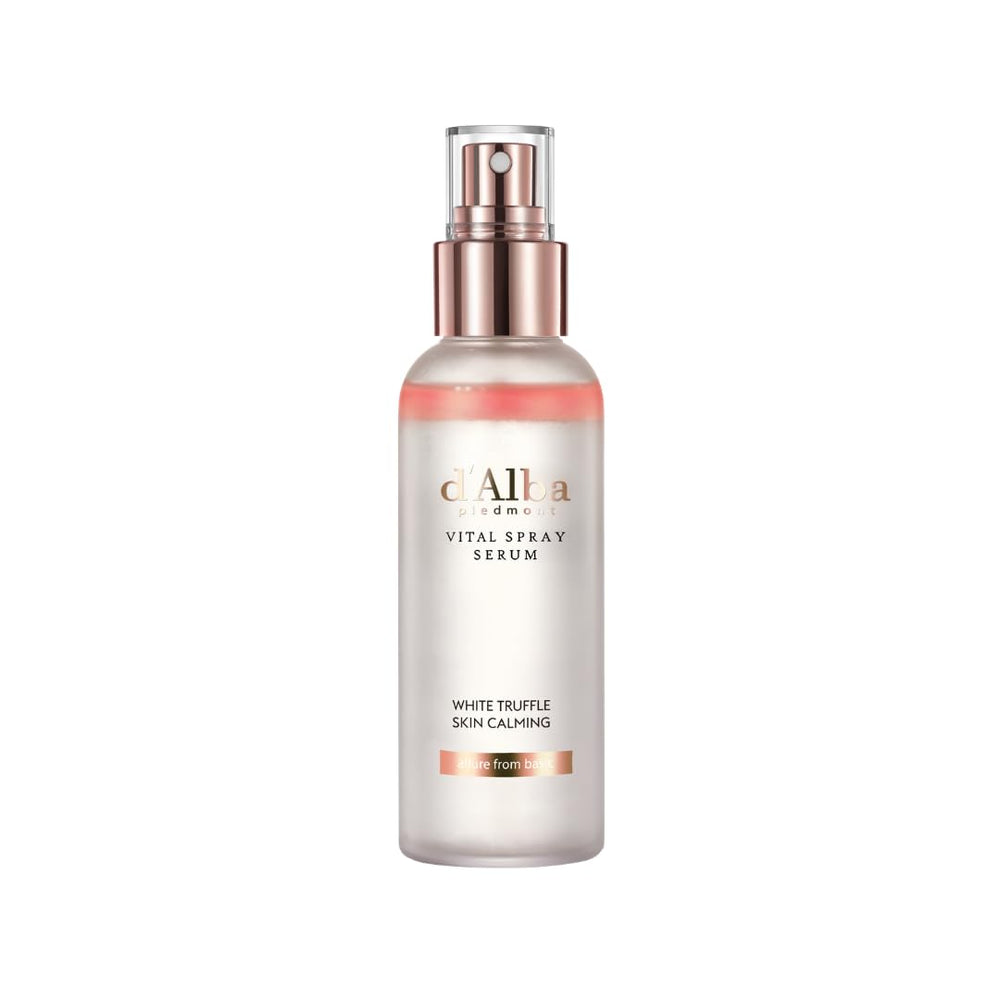 d'alba Piedmont front bottle image showing elegant packaging and hydration benefit