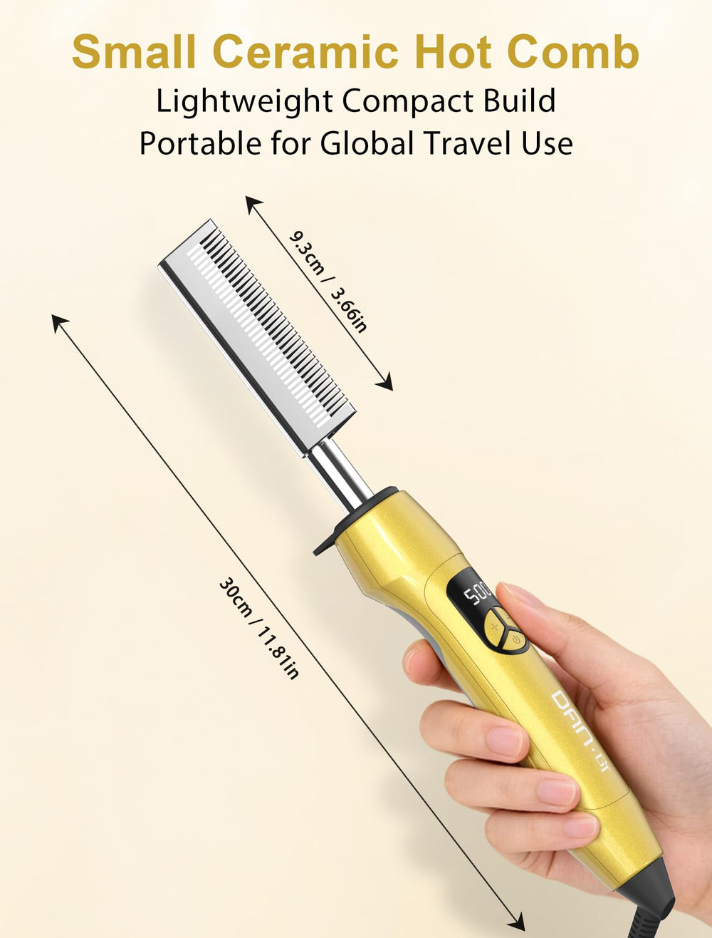 DAN Technology plug and voltage markings for 110–240V travel compatibility and worldwide use