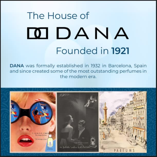 Dana CANOE fragrance notes visual of bergamot lavender patchouli benefits