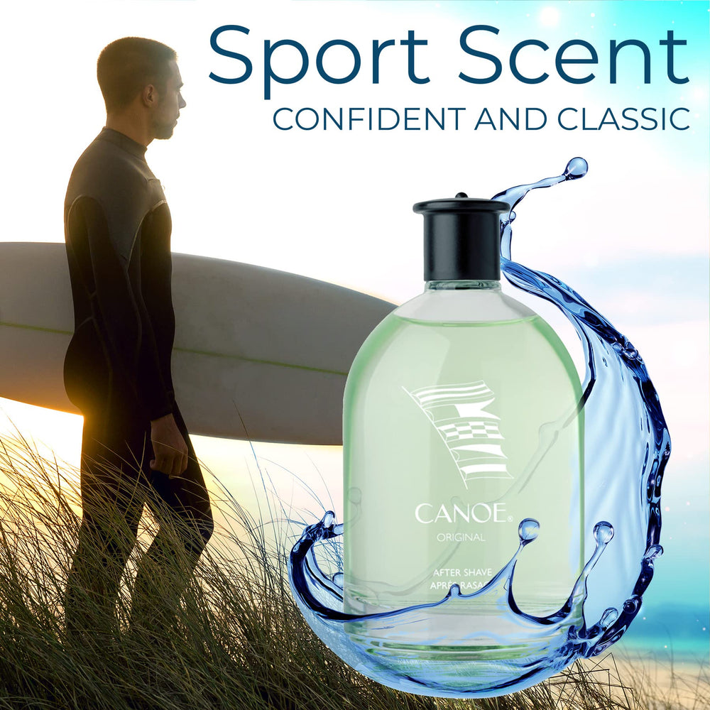Dana CANOE being poured from bottle to palm showing easy application