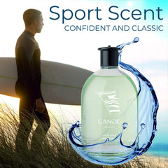 Dana CANOE being poured from bottle to palm showing easy application