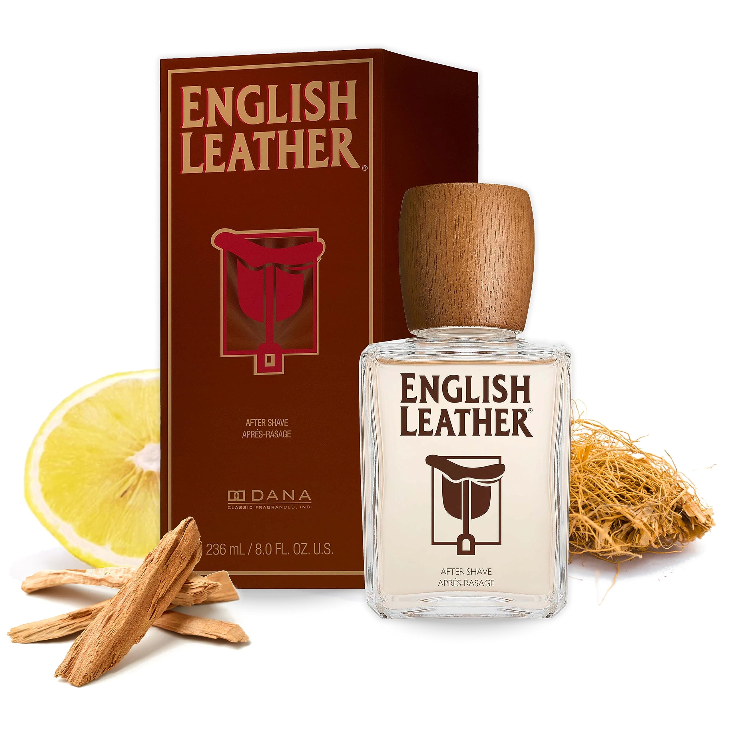 Dana bottle front view showing classic design and confident scent