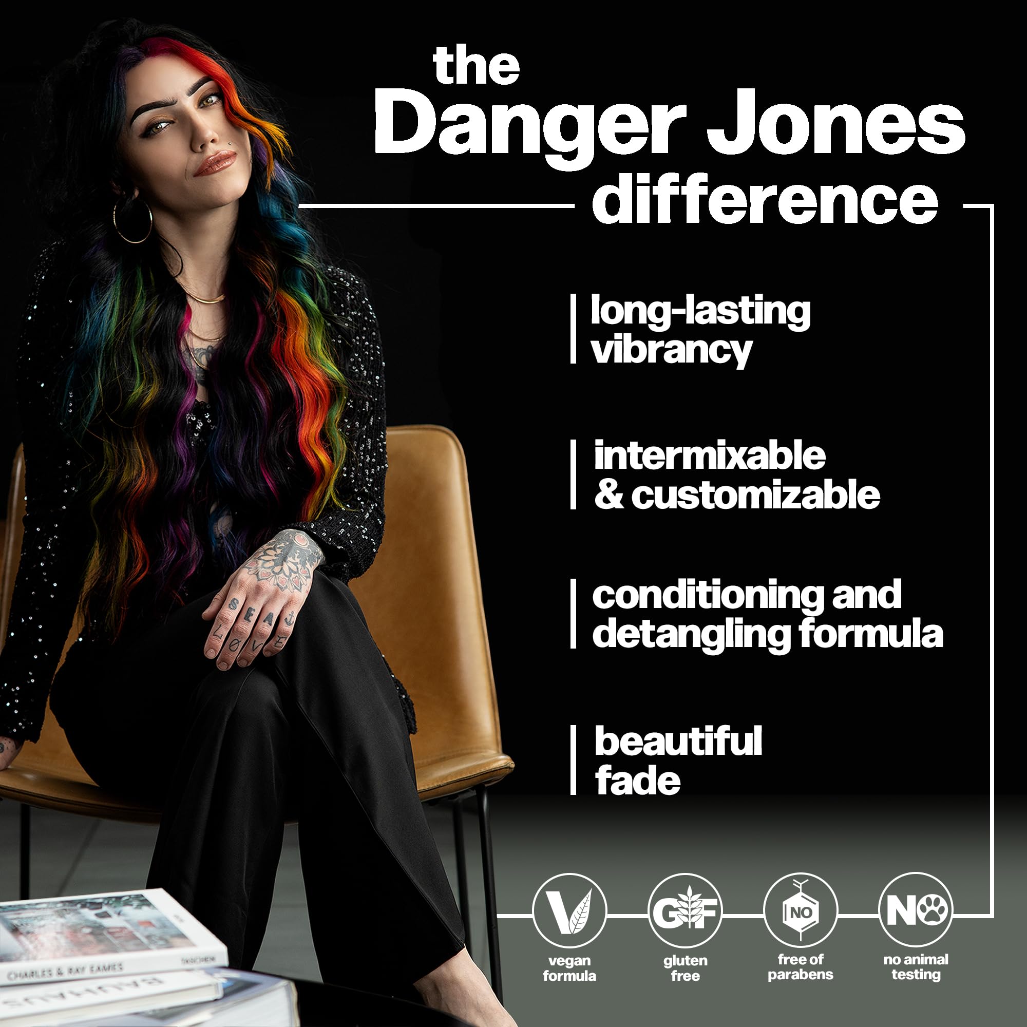 Danger Jones bottle held in hands to show size and travel-friendly scale