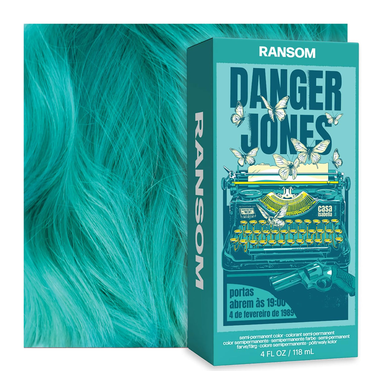 Danger Jones front packaging showing Ransom shade and benefits